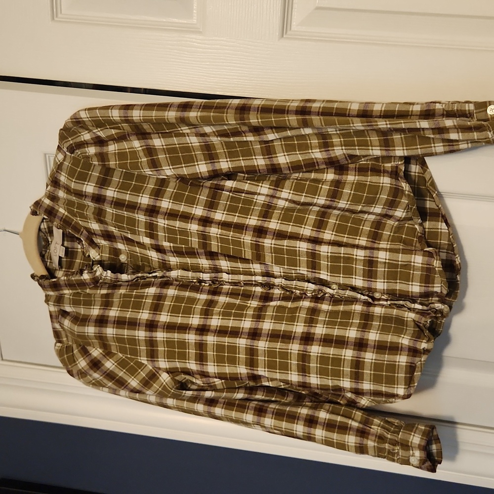 Loft Button Down Blouse - image 4